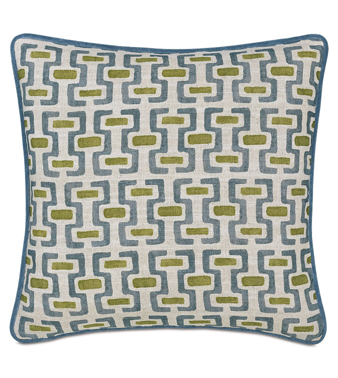 FRANKIE PRINTED DECORATIVE PILLOW