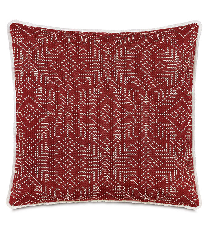 Bishop Geometric Decorative Pillow