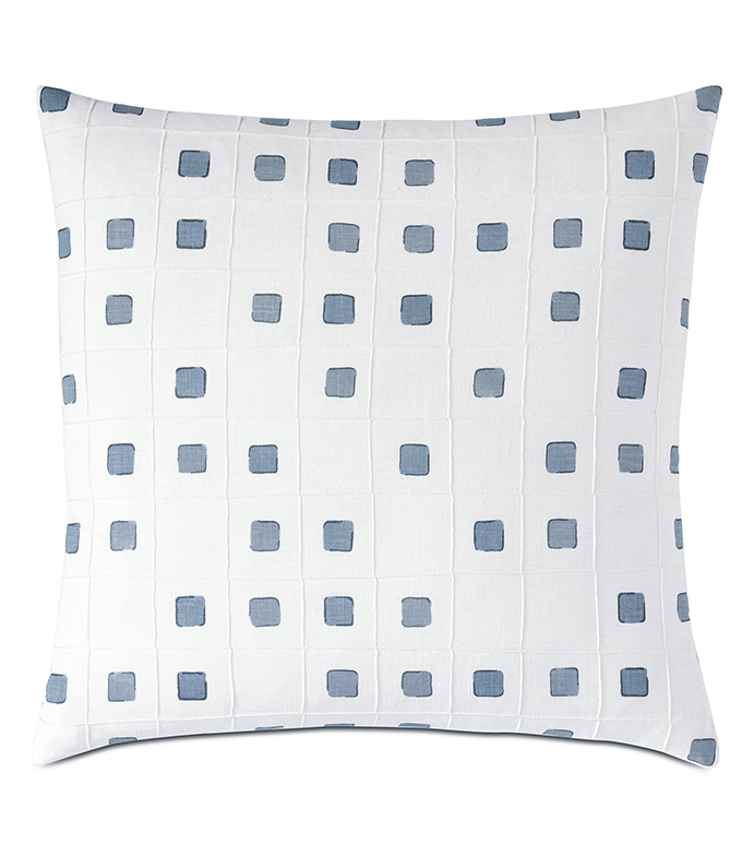 Persea Pintuck Decorative Pillow