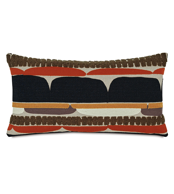 SOL GEOMETRIC DECORATIVE PILLOW