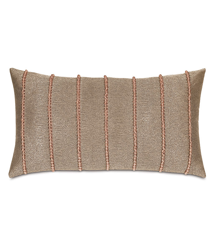 Arwen Bead Detail Decorative Pillow