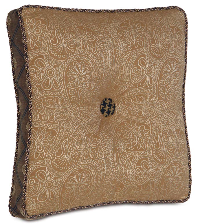 Leinster Caramel Boxed & Tufted