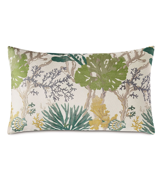 Corraline Coral Reef Decorative Pillow