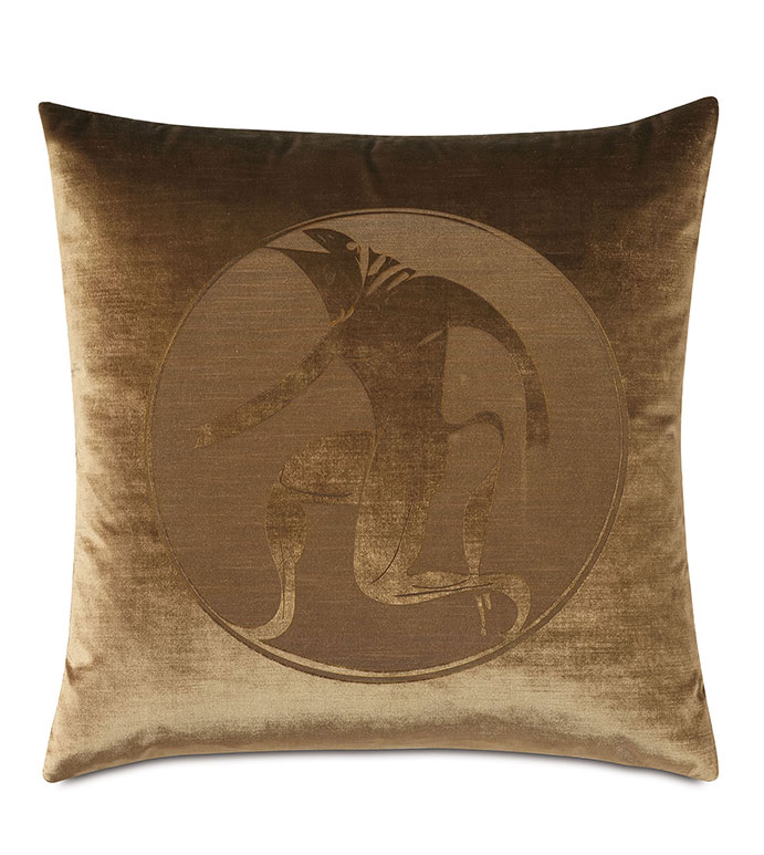 Antiquity Minotaur Decorative Pillow