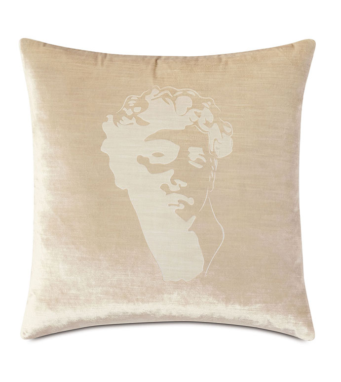 Antiquity David Decorative Pillow