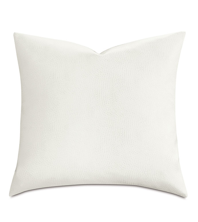 Scarpa Pebbled Decorative Pillow in Pearl