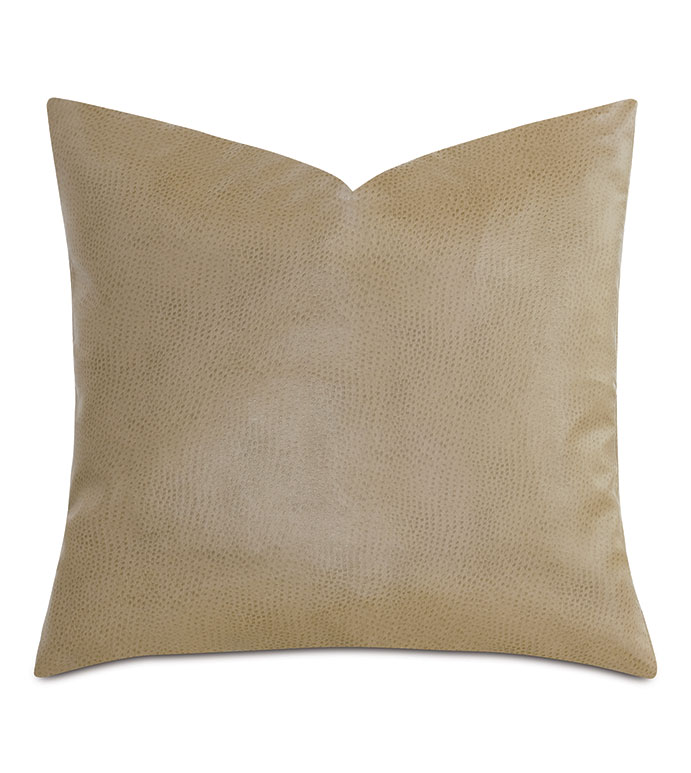 Scarpa Pebbled Decorative Pillow in Caramel