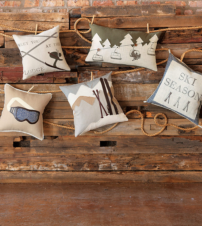 Ski lodge pillows new arrivals