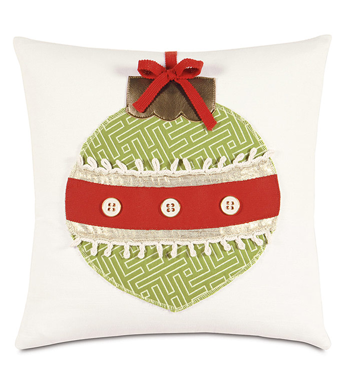 Ornament Lasercut Decorative Pillow