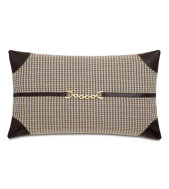 Aiden Contrasting Corners Decorative Pillow