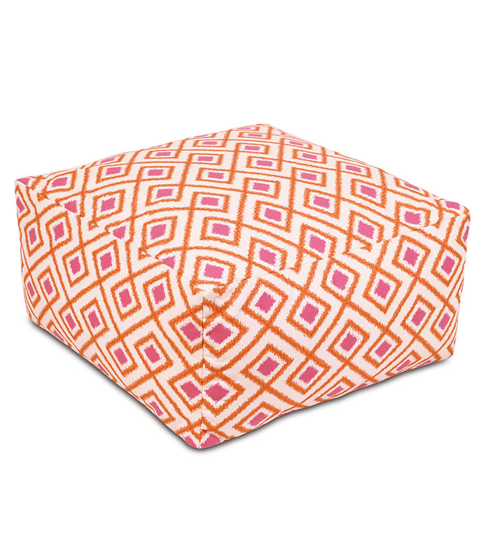 Taylor Geometric Pouf