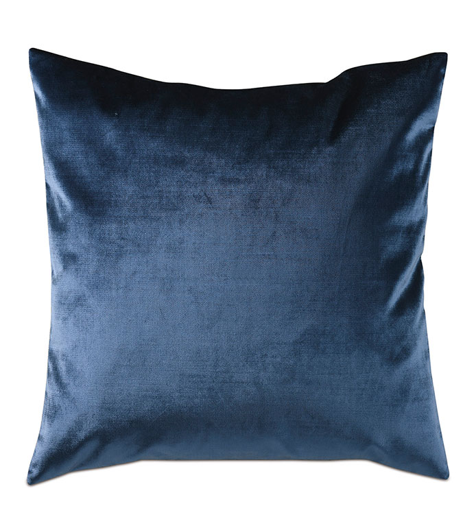 Geode Velvet Decorative Pillow in Midnight