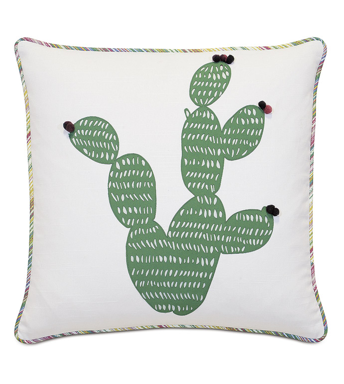 Prickly Lasercut Decorative Pillow