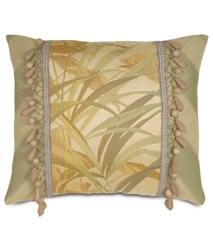 Antigua Insert With Beaded Trim