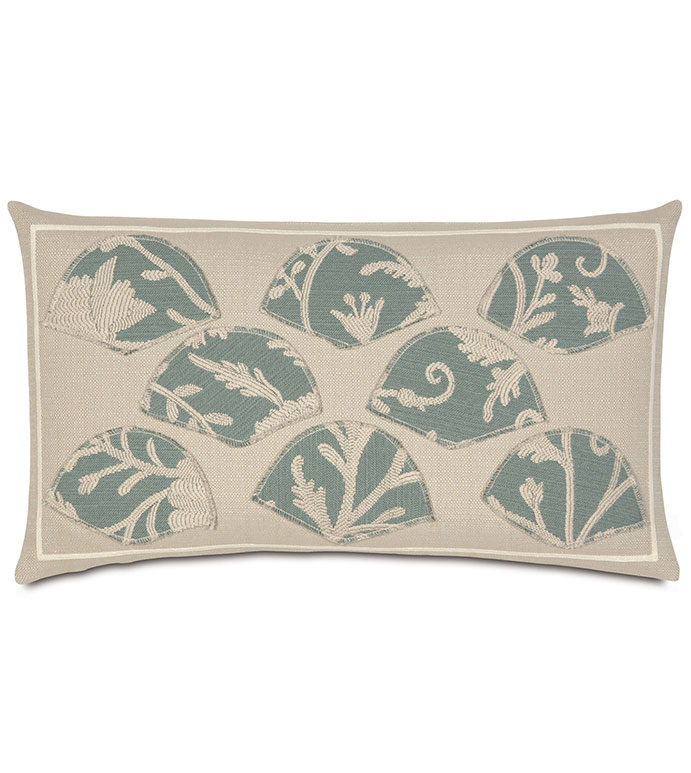 Avila Applique Decorative Pillow