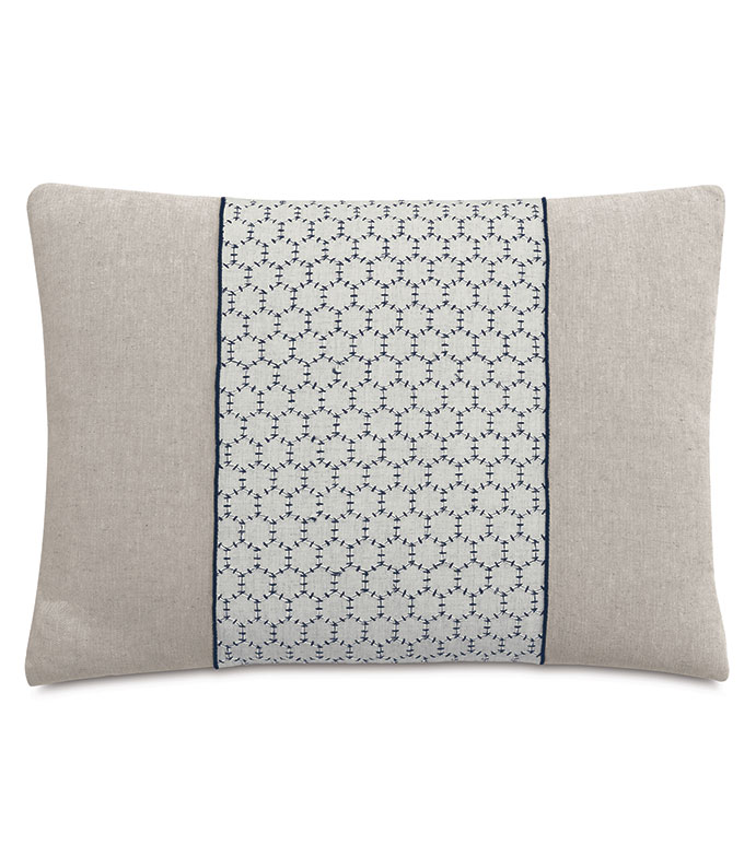 Beau Embroidered Decorative Pillow