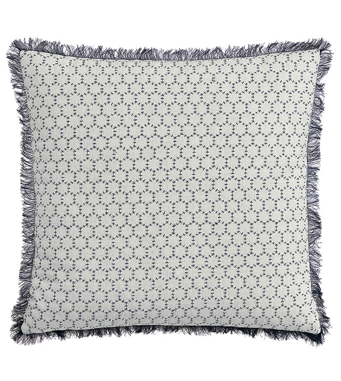 Beau Embroidered Decorative Pillow