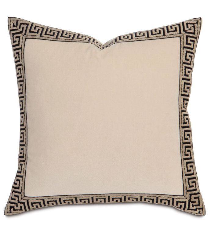 Jackson Ivory With Greek Border
