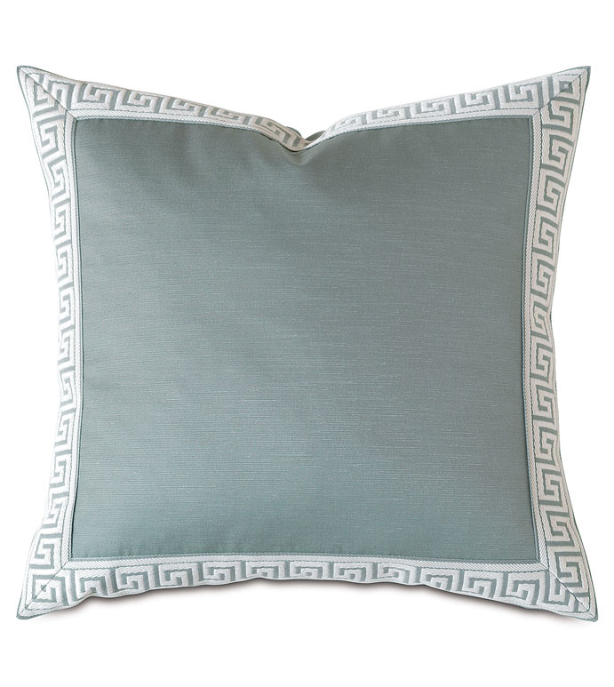 Central Park Greek Key Decorative Pillow