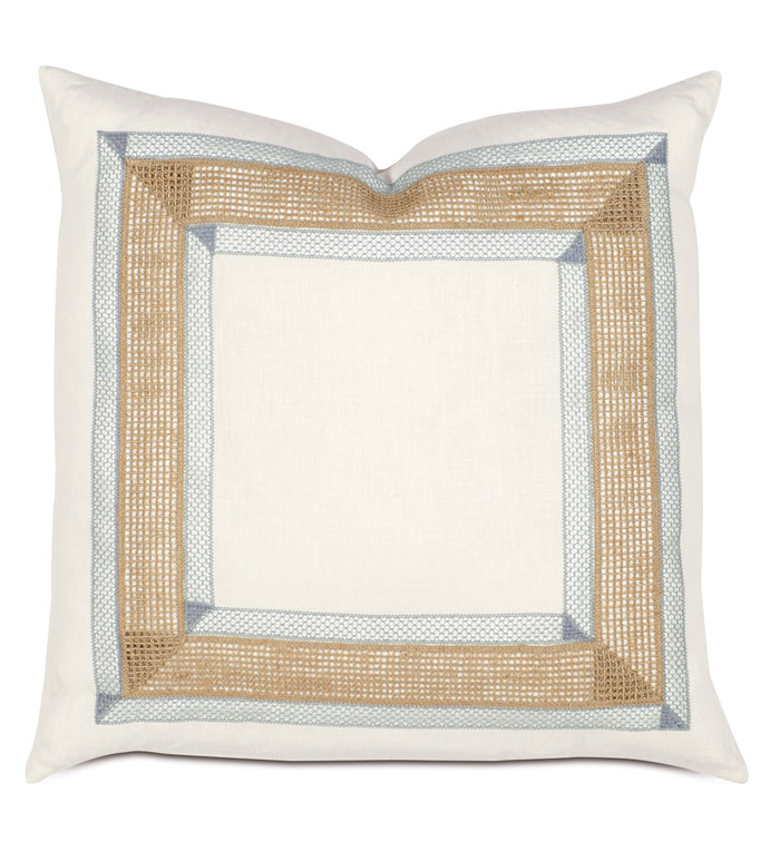 Breeze Shell With Mitered Border