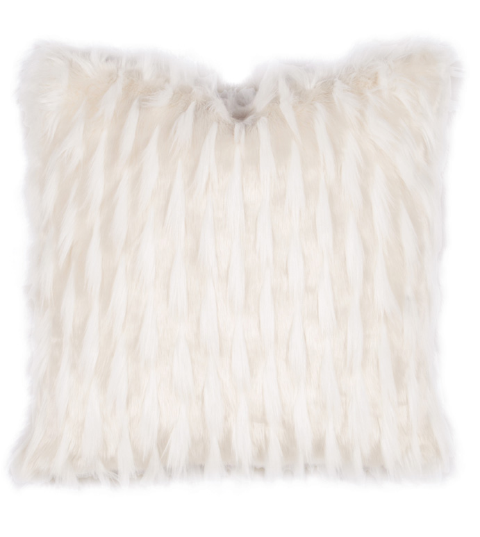 Luxe Faux Fur Decorative Pillow