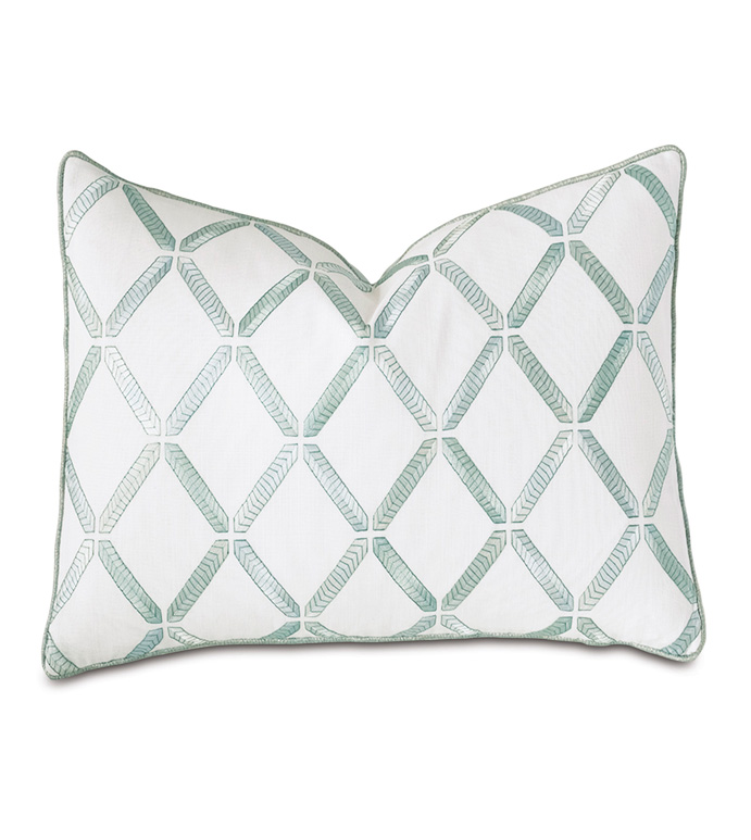 Brentwood Embroidered Decorative Pillow