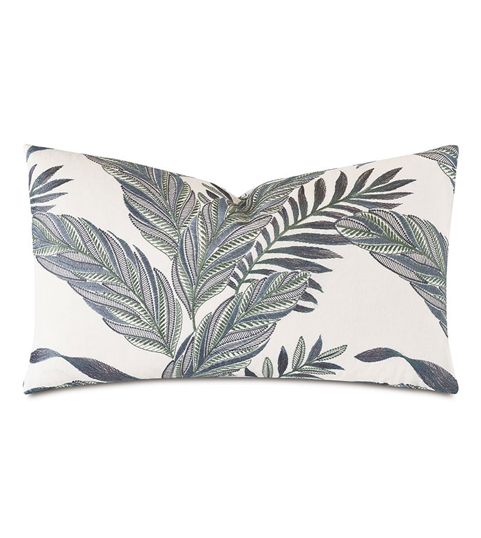 Montecito Embroidered Decorative Pillow