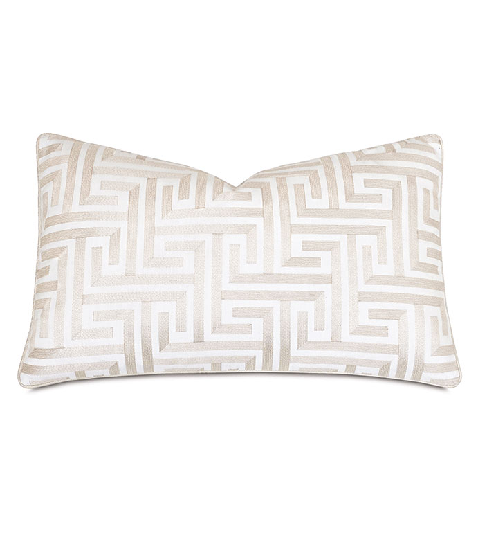 Sussex Greek Decorative Pillow