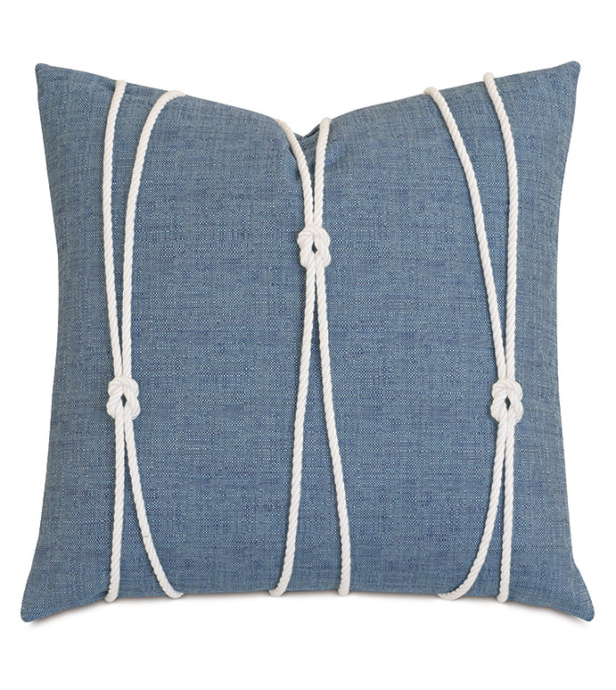 Miramar Knots Decorative Pillow