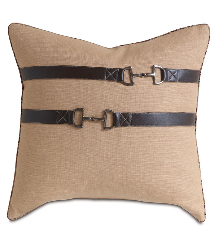 Filly Straw With Buckles