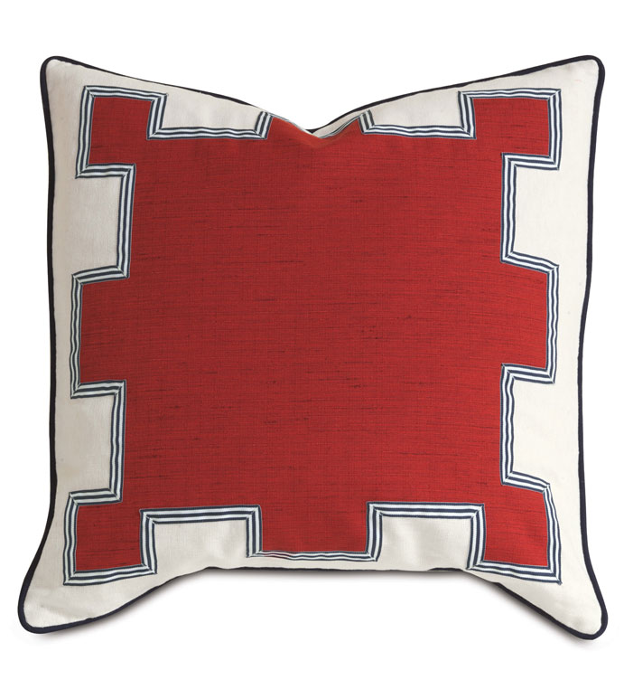Kanzan Crimson With Graphic Design