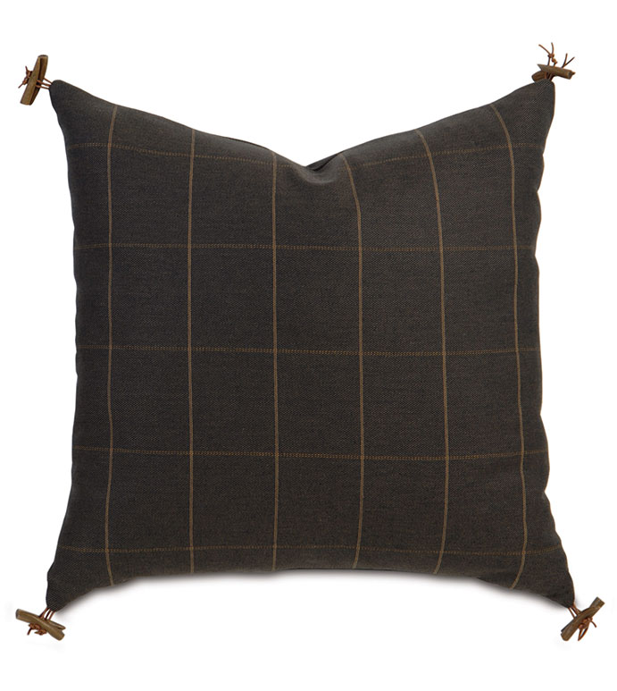 Rustic Lodge Accent Pillow