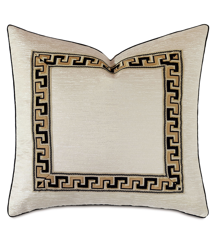 Park Avenue Metallic Decorative Pillow