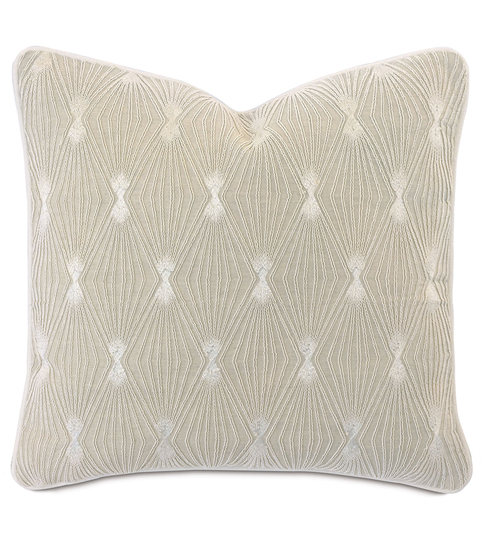 Palisades Embroidered Decorative Pillow