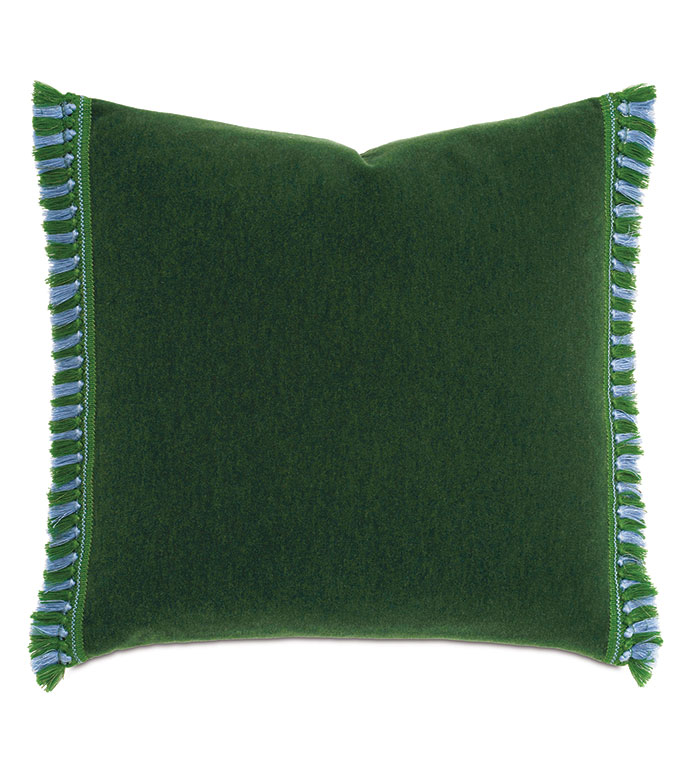 Corona Del Mar Mohair Decorative Pillow