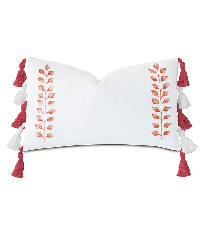 St Barths Handpainted Decorative Pillow