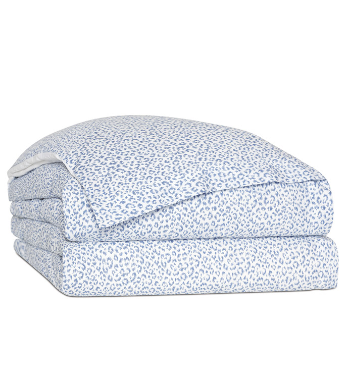 Tanner Indigo Duvet Cover