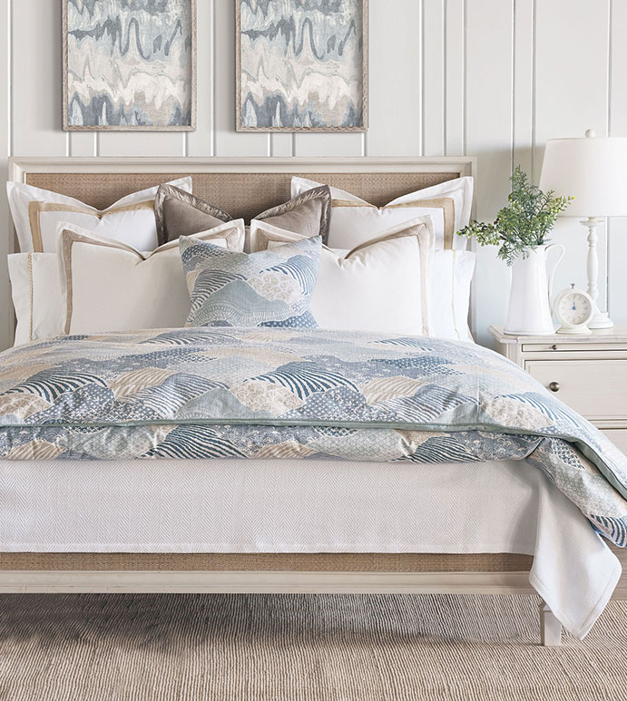 ETRO deals Designer Bedding, Woven Euro Sham