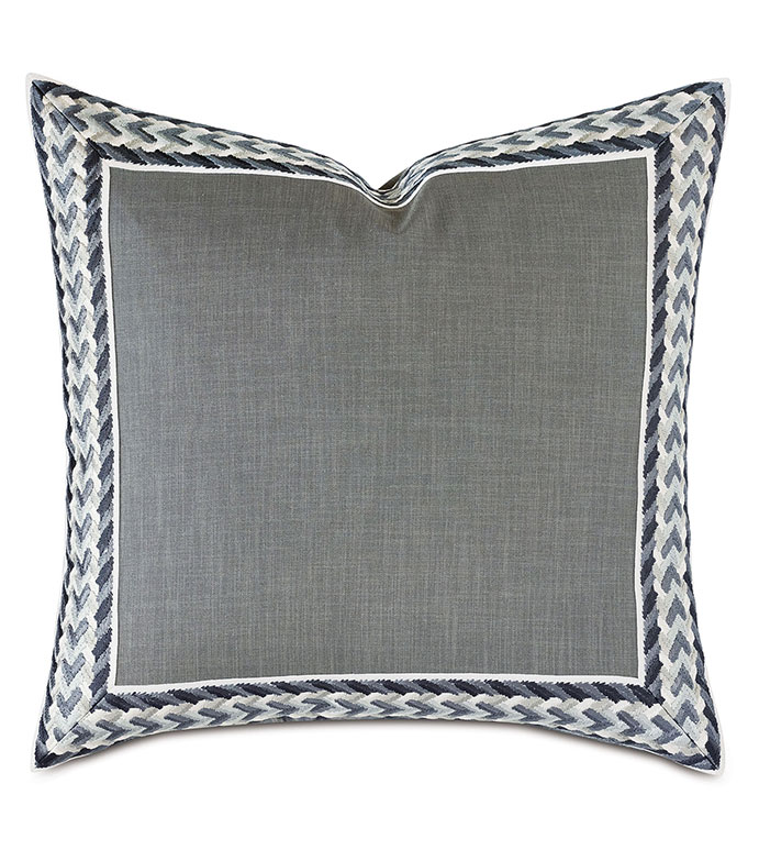 Montecito Chevron Euro Sham