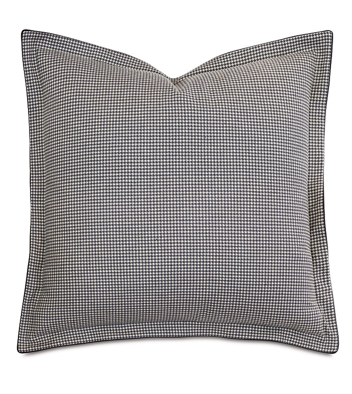 Carmel Houndstooth Euro Sham