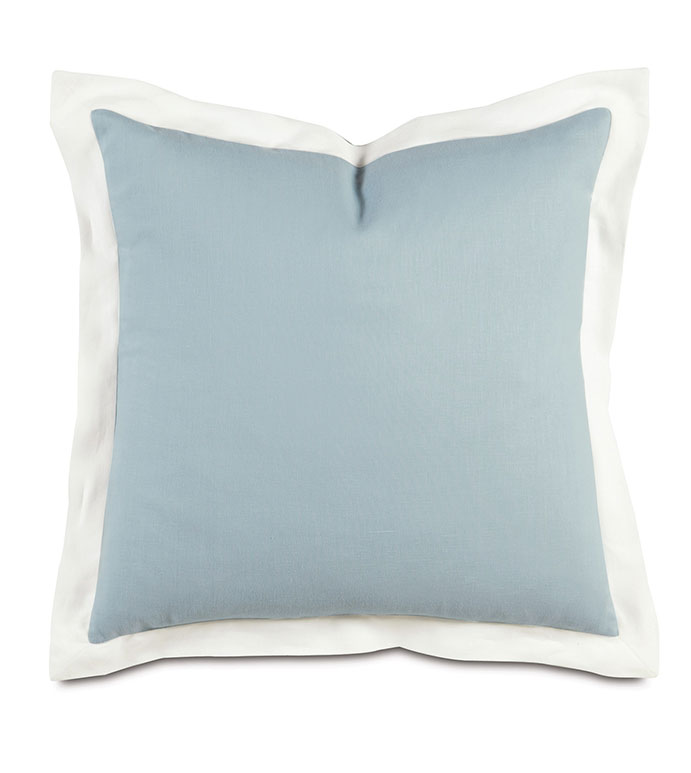 Bel Air Linen Euro Sham In Sky