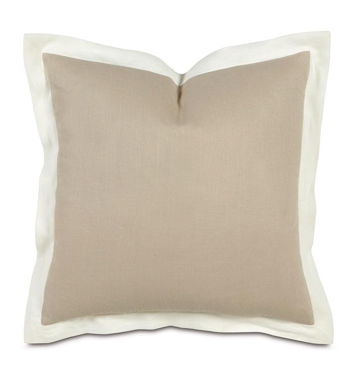Bel Air Linen Euro Sham In Bisque