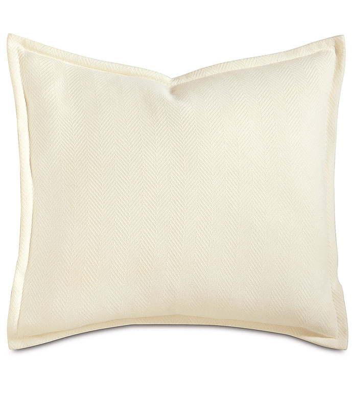 Wilke Ivory Euro Sham