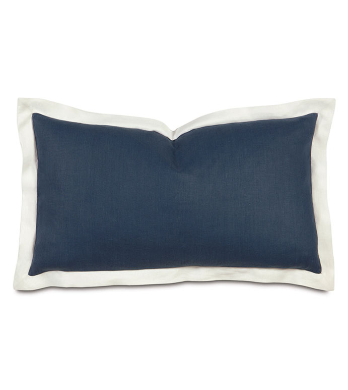Bel Air Linen King Sham In Indigo