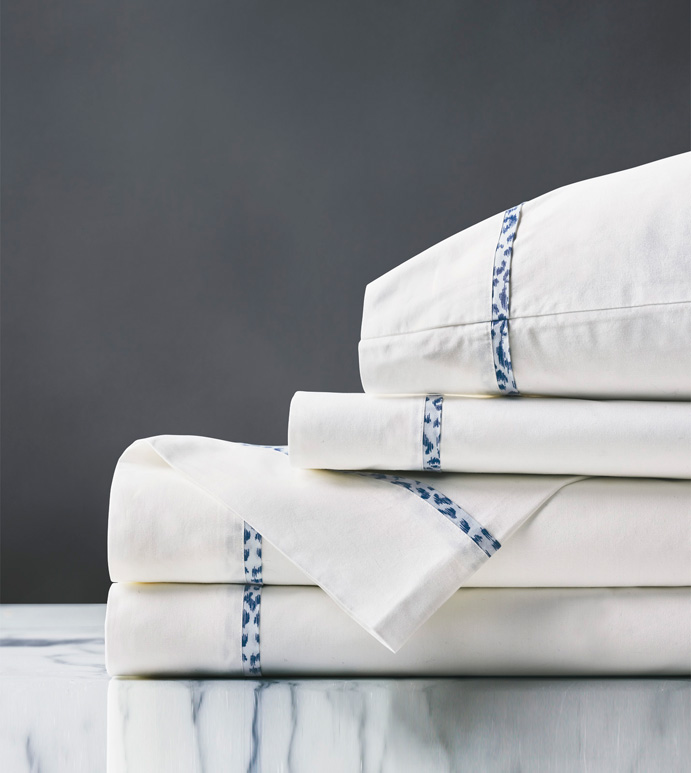 Tanner Indigo Sheet Set