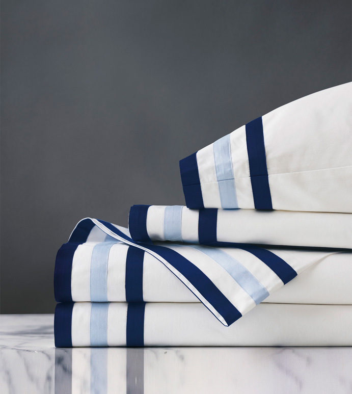 Watermill Indigo Sheet Set