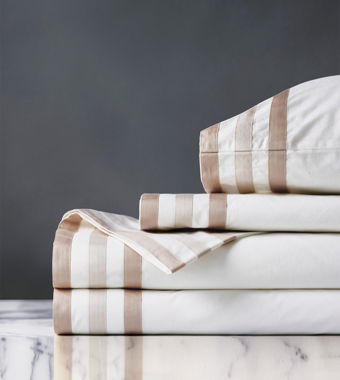 Watermill Taupe Sheet Set