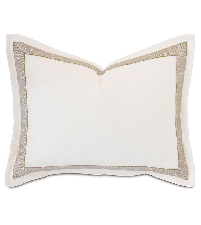 Palisades Mitered Trim Standard Sham