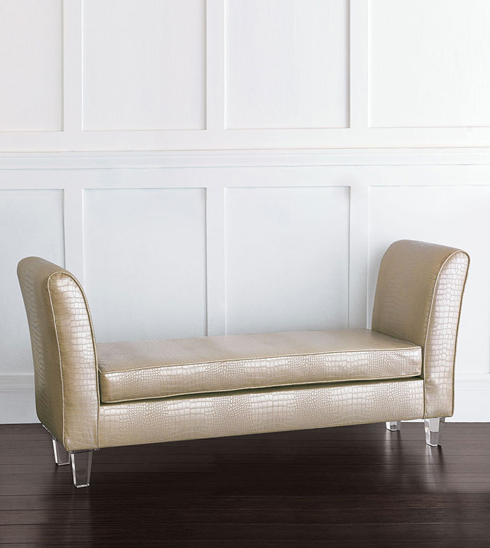 Valentina Metallic Bench