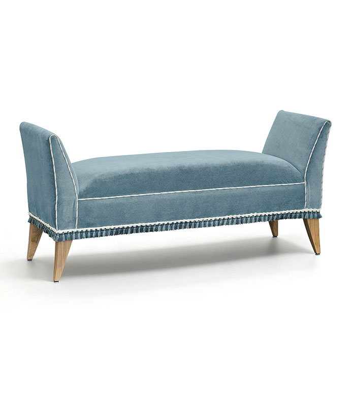HIGHCLERE VELVET BENCH